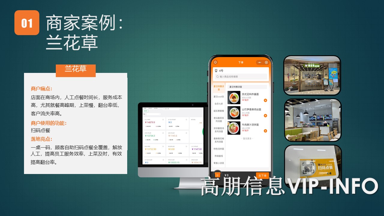 店铺销售系统-商家案例